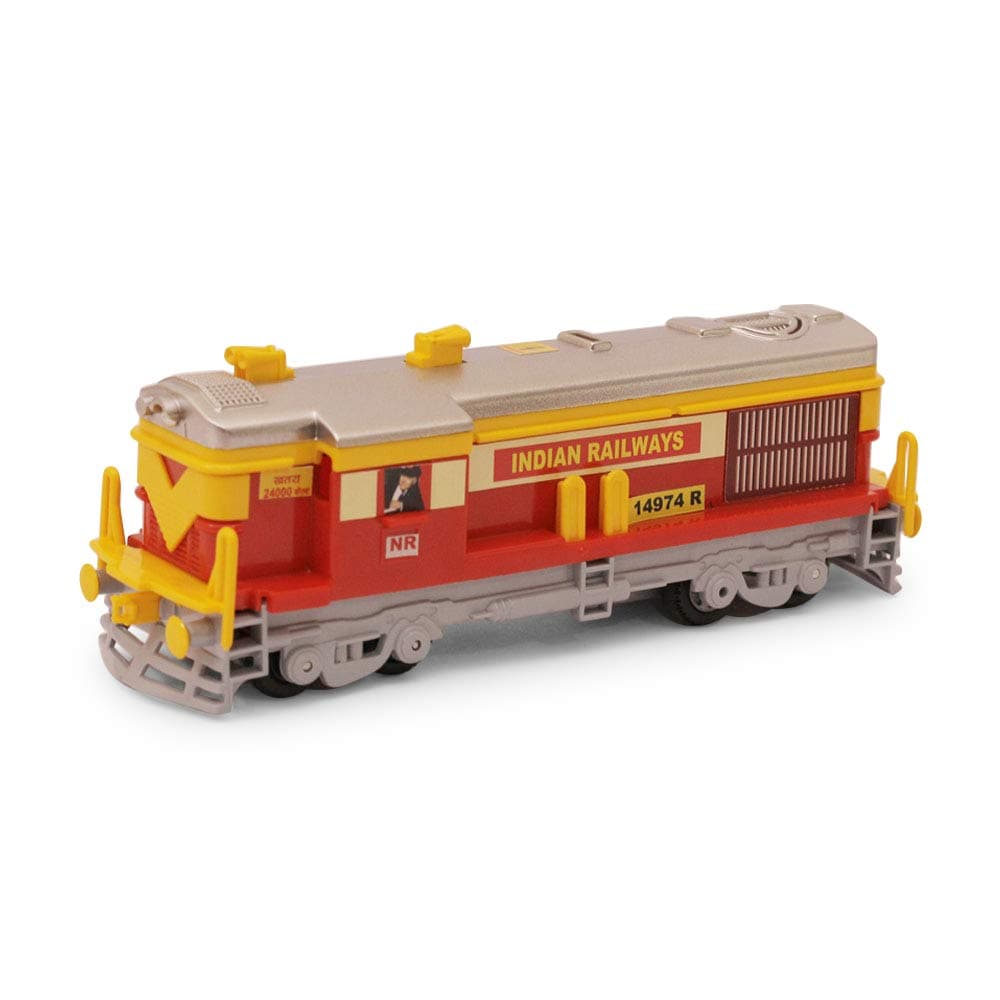 Locomotive Toy Engine in Pull Back for 3Y+ Assorted Colours