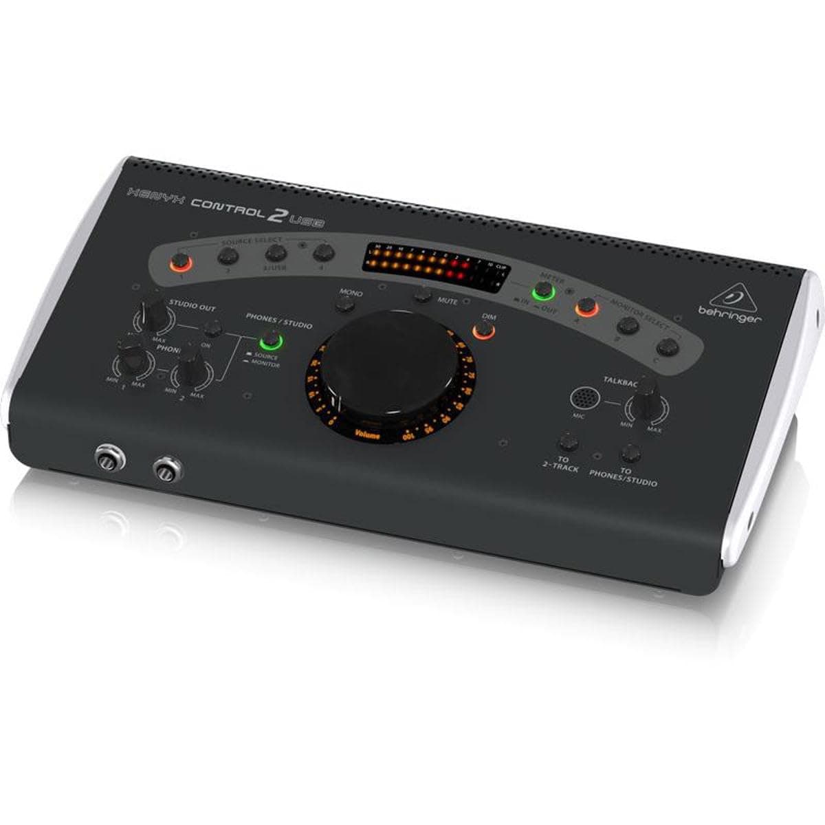 XENYX CONTROL2USB High-End Studio Control and Communication Center with VCA Control and USB Audio Interface