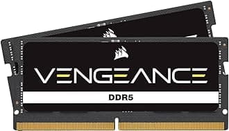 CORSAIR VENGEANCE DDR5 SODIMM 48GB (2x24GB) DDR5-5200 CL44-44-44-84 1.1V