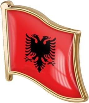 vmcoatdu Country Flag Pin Badge International Travel Brooch Metal Alloy Souvenir Pin for Hat Clothes Backpack