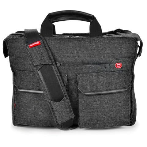 Oxio Sheenko II Laptop Briefcase - Dark Gray