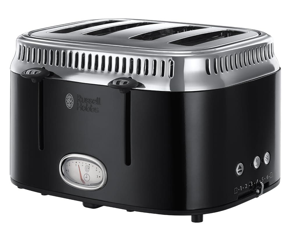 – Retro Toaster Black