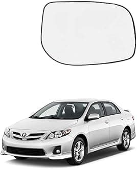 Right/Driver Side Sub Mirror Plate/Rear View Mirror Compatible With Toyota Corolla Altis 2008-2013
