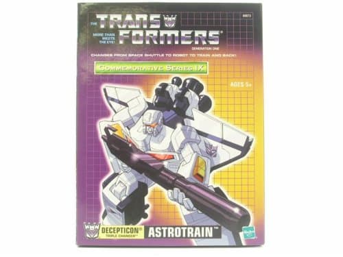 Transformers Generation 1 Commemorative Series IX Astrotrain Action Figure