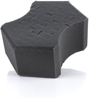 The Rag Company The Rag Company Ultra Safe Sponge Ultra-Safe Sponge 12.5×18×7.5cm (5×7.1×3 in) Dark Gray Ultra Soft Foam Car Wash Detailing Pad Bucket Wash Shampoo Wash Rinse-Free Wash Body Tire Wheel