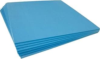 XPS Boards Floor Underlay Thermal Insulation Underfloor Heating 600 x 600mm x 6mm Sheets - 1.86m2 to 18.60m2
