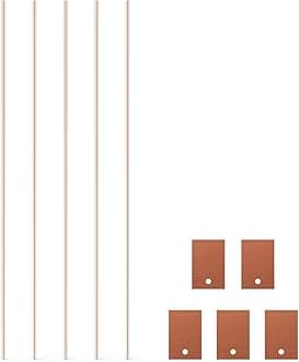 Copper Sheet Electrode, 10x15x1 mm, SGS Certified – GDMS Tested, 5 Pack, for Electrochemistry
