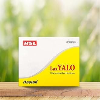 Haslab Laxyalo Tablet - |Pack Of 100 Tablet|CONSTIPATION|Digestion|Eliminates acidity|Improves appetite|