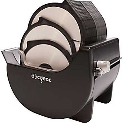 QVC DiscGear 4310-01 Browser 50 CD DVD Disc Storage Holder Box 431001