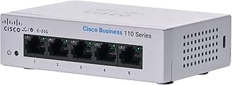 Business CBS110-5T-D Unmanaged Switch | 5 Port GE | Desktop | Ext PS | Limited Lifetime Protection (CBS110-5T-D-NA)