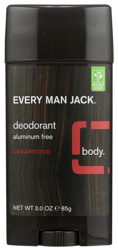 Every Man Jack, Deodorant Cedarwood, 3 Ounce
