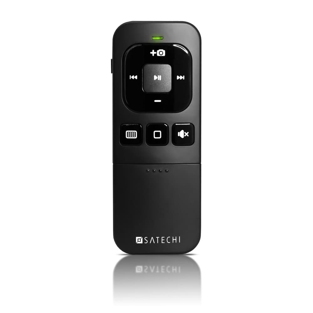 Satechi Bluetooth Multi-Media Remote Control - Does Not Support Presentations - Compatible with 2022 MacBook Pro/Air M2, 2021 MacBook Pro 14-inch, 16-inch (M1 Pro & Max), 2021 iPad Pro M1