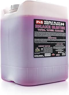 P & S PROFESSIONAL DETAIL PRODUCTS - Brake Buster Wheel Cleaner - Non Acid, Removes Brake Dust, Oil, Dirt, Light Corrosion (5 Gallons)
