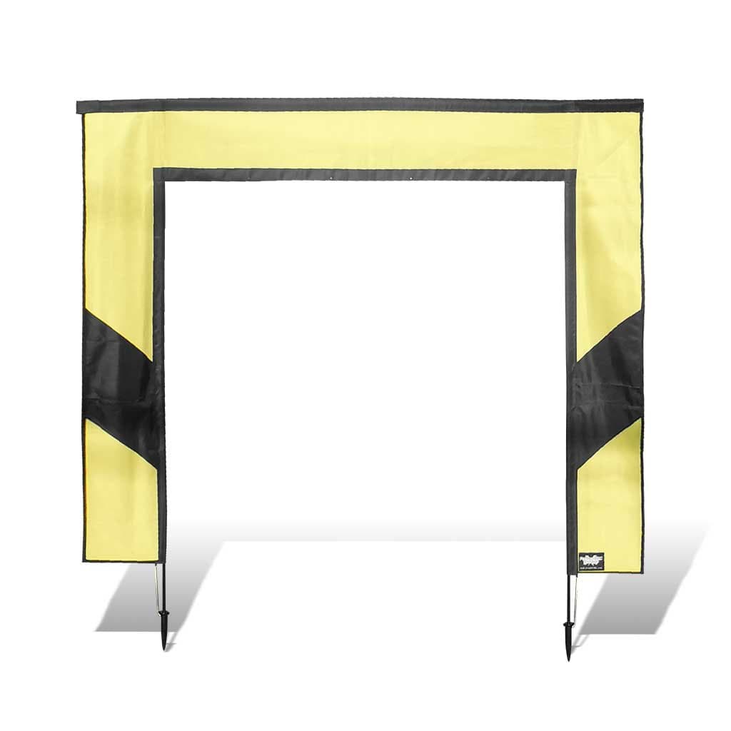 5 ft. Square FPV Racing Air Gate - Yellow/Black