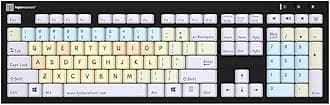 Logickeyboard with Dyslexie Font • A Unique Typeface to Make Reading, Learning, and Working Easier • USB Wired • Two Built-in USB Ports • Plug and Play with Windows 7-11