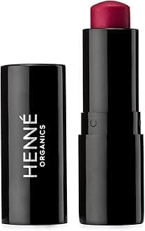 Henné Organics Luxury Lip Tint - Moisturizing, Sheer Natural Color - Blissful (Raspberry)