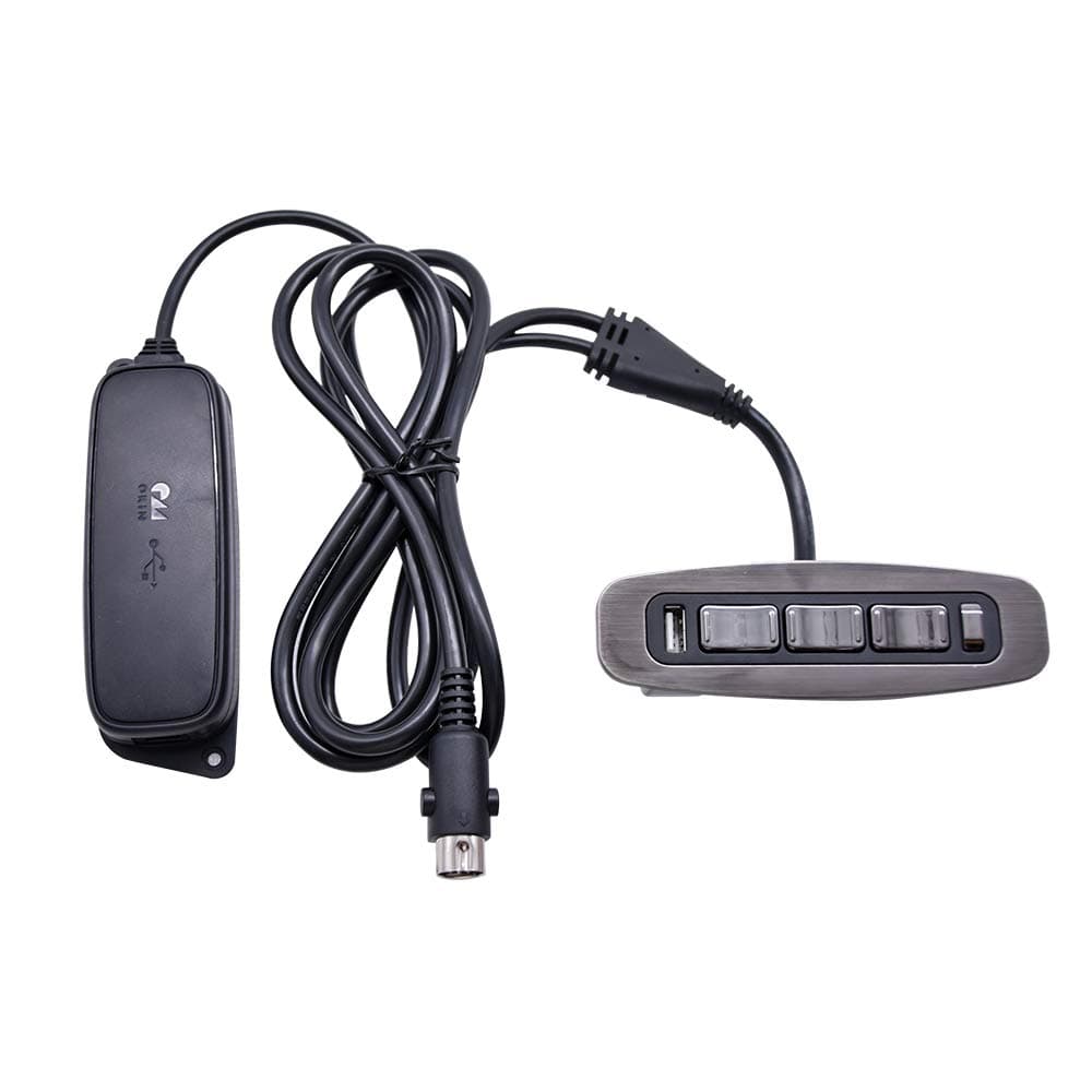 YOOGU Okin 7 Pin 7 Button Hand Controller Electric Power Switch Handset for Recliner and Lift Chair Replacement Parts with USB Control 3 Actuators