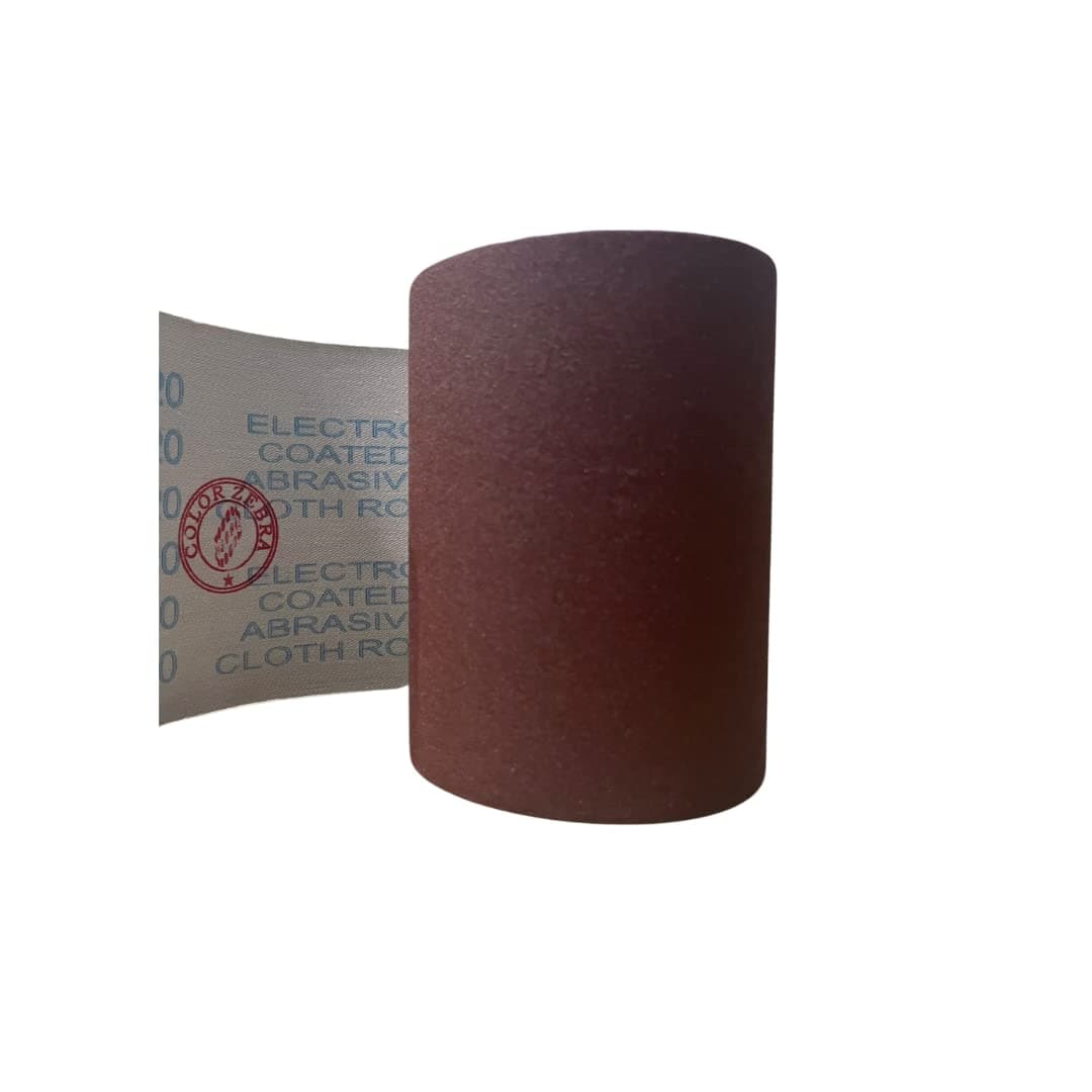 - Emery Cloth Roll Sanding Roll Grit - 320 (Size - 4 inch x 1 meter) Pack Of 1. For Grinding Polishing of Metal and Wood