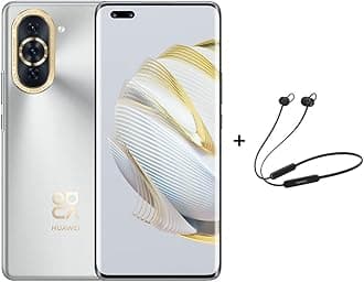 HUAWEI nova 10 Pro Smartphone + Free Neckband, 6.78-inch curved OLED display, 60MP+8MP Front Ultra Wide Camera, 7.88 mm Ultra-Thin Design, 50MP AI Triple camera, 100W SuperCharge Turbo, Starry Silver