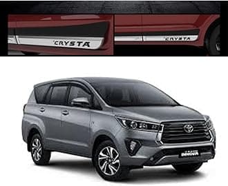 Car Door Body Side Beading/Molding/Cladding for Toyota Innova Crysta 2021 Set of 04