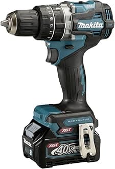 Makita HP002GA202 40V Max Li-ion XGT Brushless Combi Drill Complete with 2 x 2.0 Ah Batteries and Charger Supplied in a Makpac Case