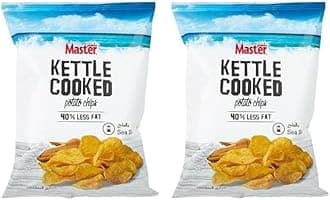 Master Kettle Cooked Potato Chips Sea Salt - 45 gm (Pack of 2)