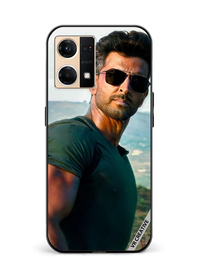 VR Creative Protective Case Cover For Oppo Reno7 Bollywood Actor Hritik Roshan Design Multicolour NR514366