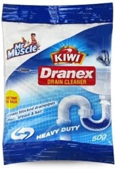 Kiwi Drainex Drain Cleaner 50 Gm Multi Pack