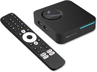 RockTek GX1 Google Certified Android TV Box with Realtek RTD1325, 4GB LPDDR4 RAM, 32GB Storage, WiFi 6 & Bluetooth 5.2, Dolby Atmos, 4K HDR Streaming Media Player