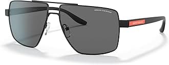 mens Ax2037s Square Sunglasses