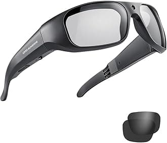 OhO Smart Glasses,HD Sporting Camera Sunlasseswith Built-in 32GB Memory,UV400 Sunglasses for Outdoor Sport(Men/Women)