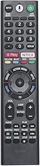 Compatible with Sony Bravia TV Remote RMF-TM300U RMF-TM310U Models Suitable for Smart 4K LED UHD OLED QLED Android Television with Bluetooth Voice Command - Pairing Must!