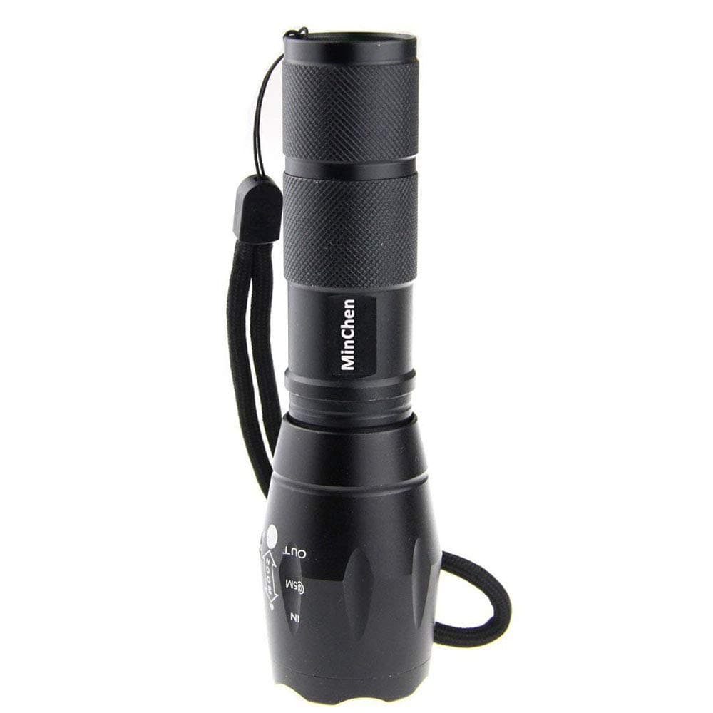 MINCHEN 1000 Lumens Led Flashlight Zoomable XML-T6 LED Flashlight, 5 Light Working Modes Led Torch