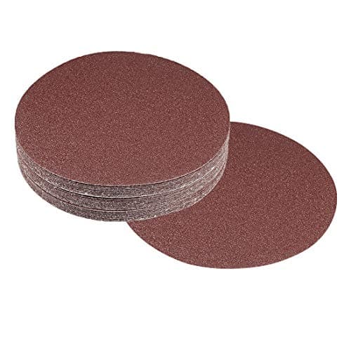 Adiyer[20 Pack] 7-inch 150 Grit Hook and Loop Sanding Discs Sandpaper, Aluminum Oxide Abrasive