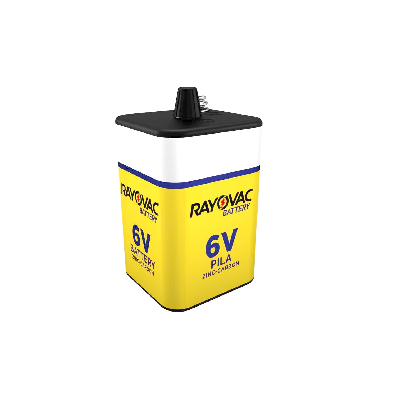 Rayovac Heavy Duty 6V Battery, Spring Terminal