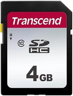 Transcend TS4GSDC300S 4GB | SDHC, C10, 20/10 MB/s