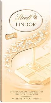 Lindor White Bar 100 Gram - White Chocolate