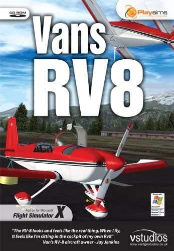 Vans RV8 & RV8a for FSX [PC-CD]
