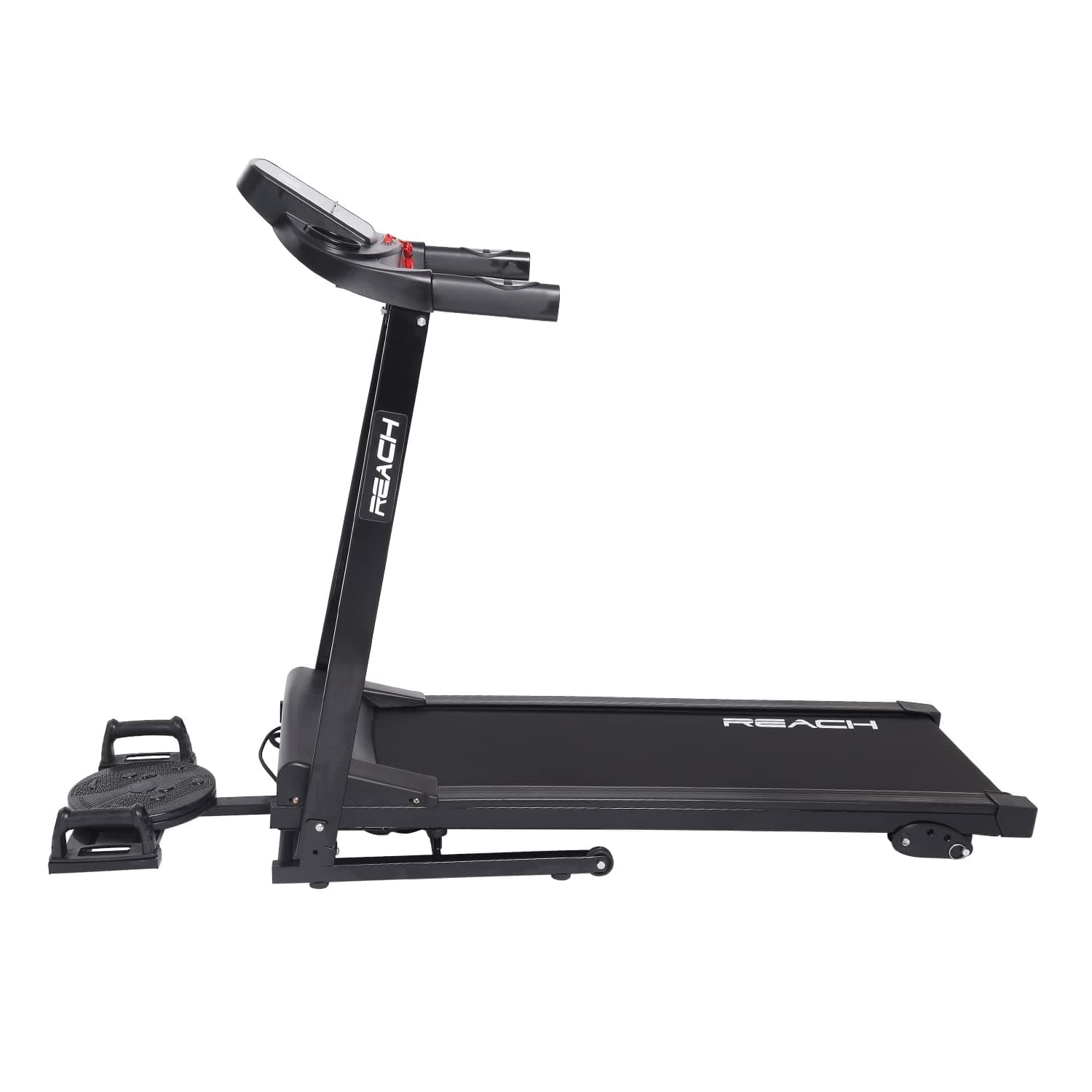 T-400 PT [4HP Peak] Multipurpose Automatic Treadmill with Manual Incline and LCD Display | Pushup Bar & Twister | Foldable | Max Speed 12km/hr | Max User Weight 110 Kg