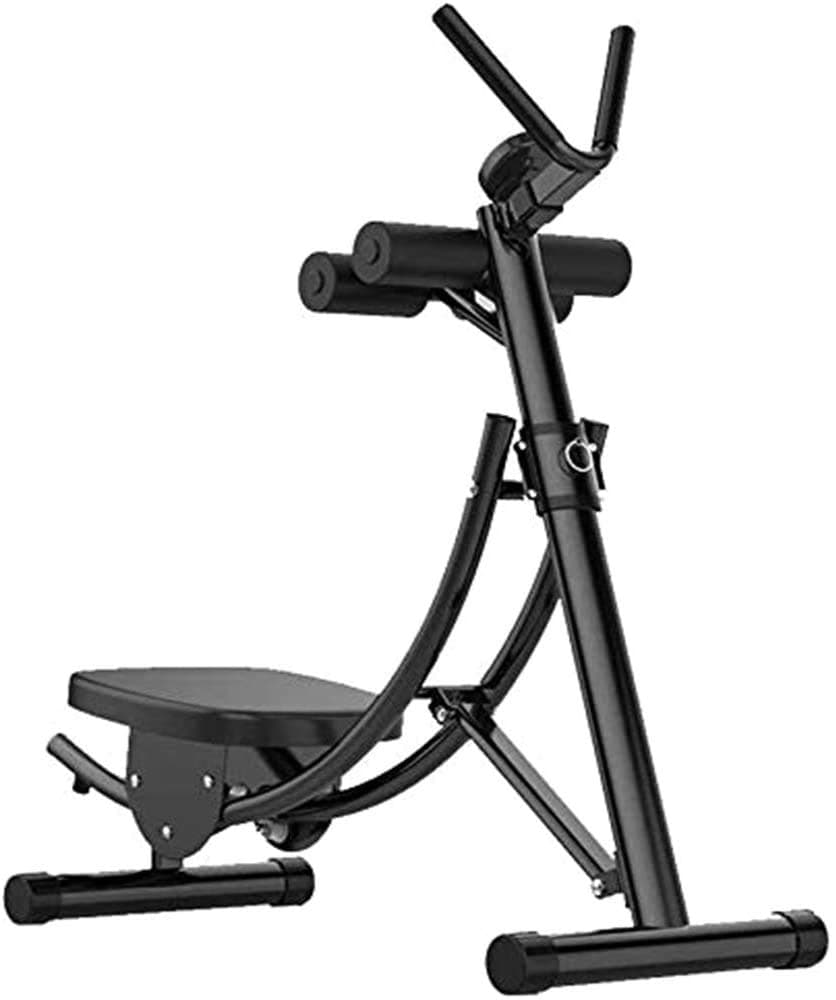 YXZQ Fitness Equipment, Multi-Function Ab Machine - Foldable Vertical Roller Coaster Abdominal Training Fitness Equipment, Safe and Stable, Suitable for Beauty Waist and Abdomen