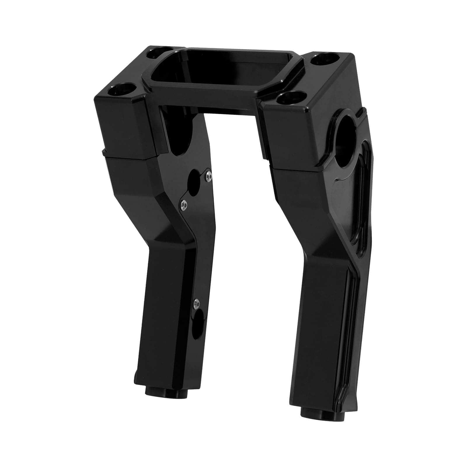 Motorcycle Handlebar Risers Handle Bar Riser Fit For Harley Softail Sport Glide Street Bob Lowrider ST FXST 2018-2023 with 1.0" Clamping Area (Black 6 inch tall)