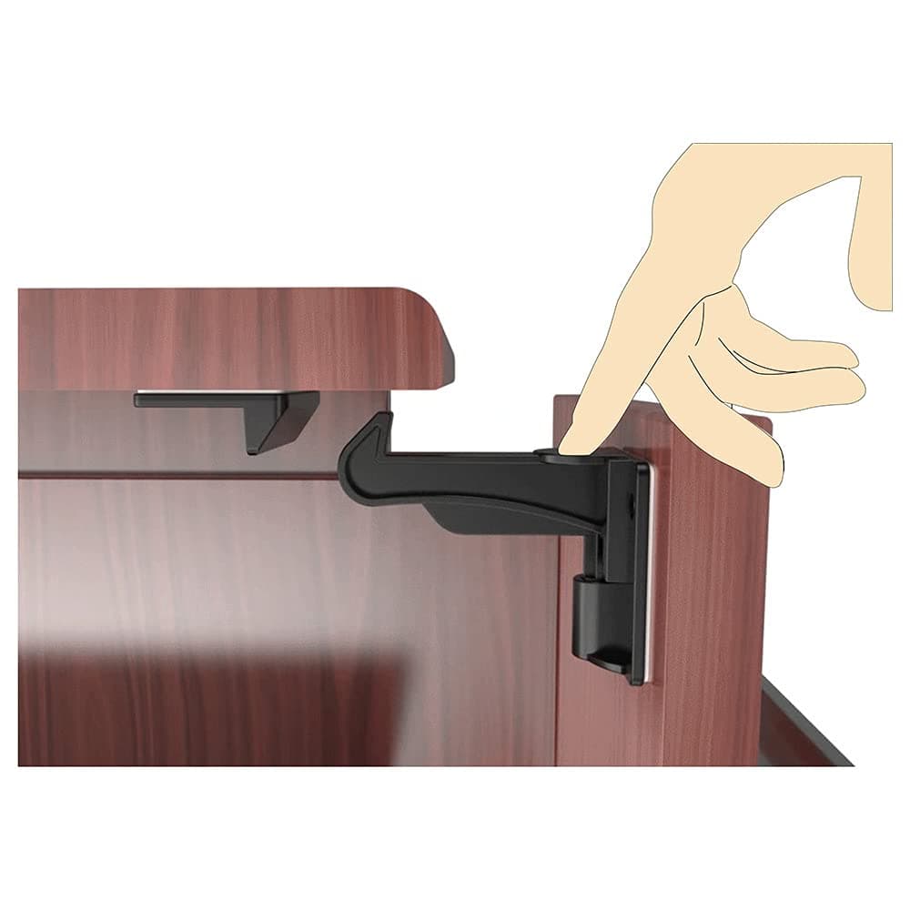Invisible Drawer Lock- Pack Of 4