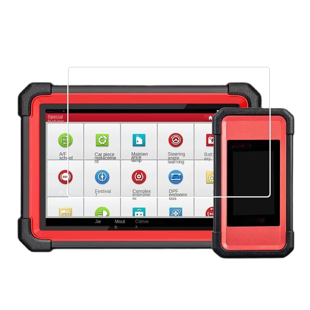 Walieoka Screen Protector Compatible with LAUNCH X431 PRO3S+ V5.0,9H Hardness Tempered Glass Protective film,Scratch Resistant Anti-Fingerprint Crystal Clear [ 1 Pcs]