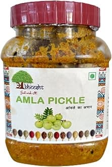 Abheesht Amla Pickle 400g | 100% Fresh Amla with Homemade Taste & Pure Natural Healthy Ingredients | Pickles in Mustard Oil