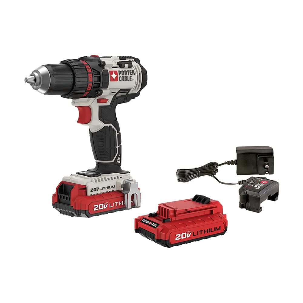 PORTER-CABLE PCCK600LB 20V MAX LITHIUM-ION DRILL/ DRIVER KIT
