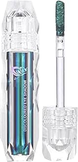 Metallic Liquid Chameleon Eyeshadow, Halloween Glitter Eyeshadow, Multi-Dimensional Eye Looks, Long-lasting Holographic Glitter Multichrome Eyeshadows Makeup (07#)