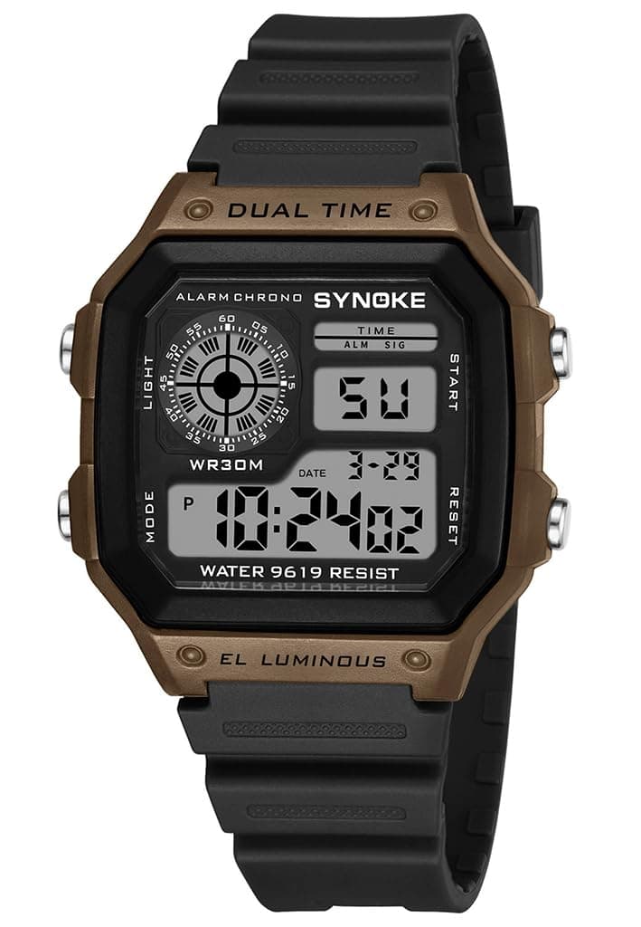 Men's Digital Watch Luminous Waterproof