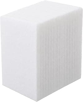 20 Pieces White Scrubbing Pad Non Scratch Scouring Pads Non Woven Scouring Sponge Multipurpose Abrasive Multi Surface Scrubber for Cleaning Polishing(4 x 6 Pulgadas)