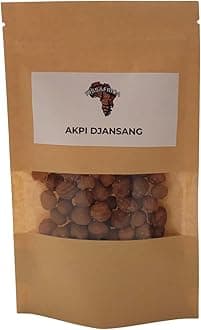 Akpi - Djansang - Whole African Seeds - Natural Spice for Sauces and Traditional Dishes - 50g