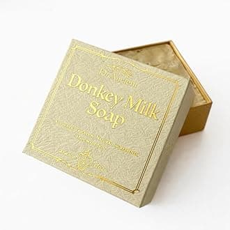 – Donkey Milk Soap Bar – Signature Gift Box Edition – Handmade Natural Soap with Nourishing Oils – 140g Luxury Self-Care Gift